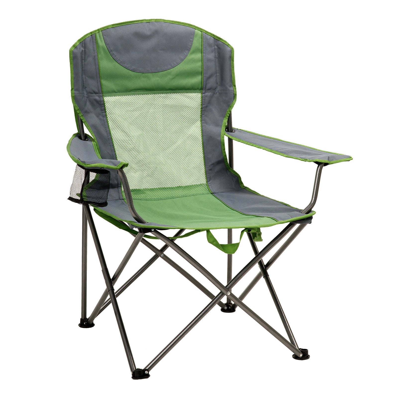 SunnyFeel™ Green XL Chair - Heavy Duty, Portable, with Pocket
