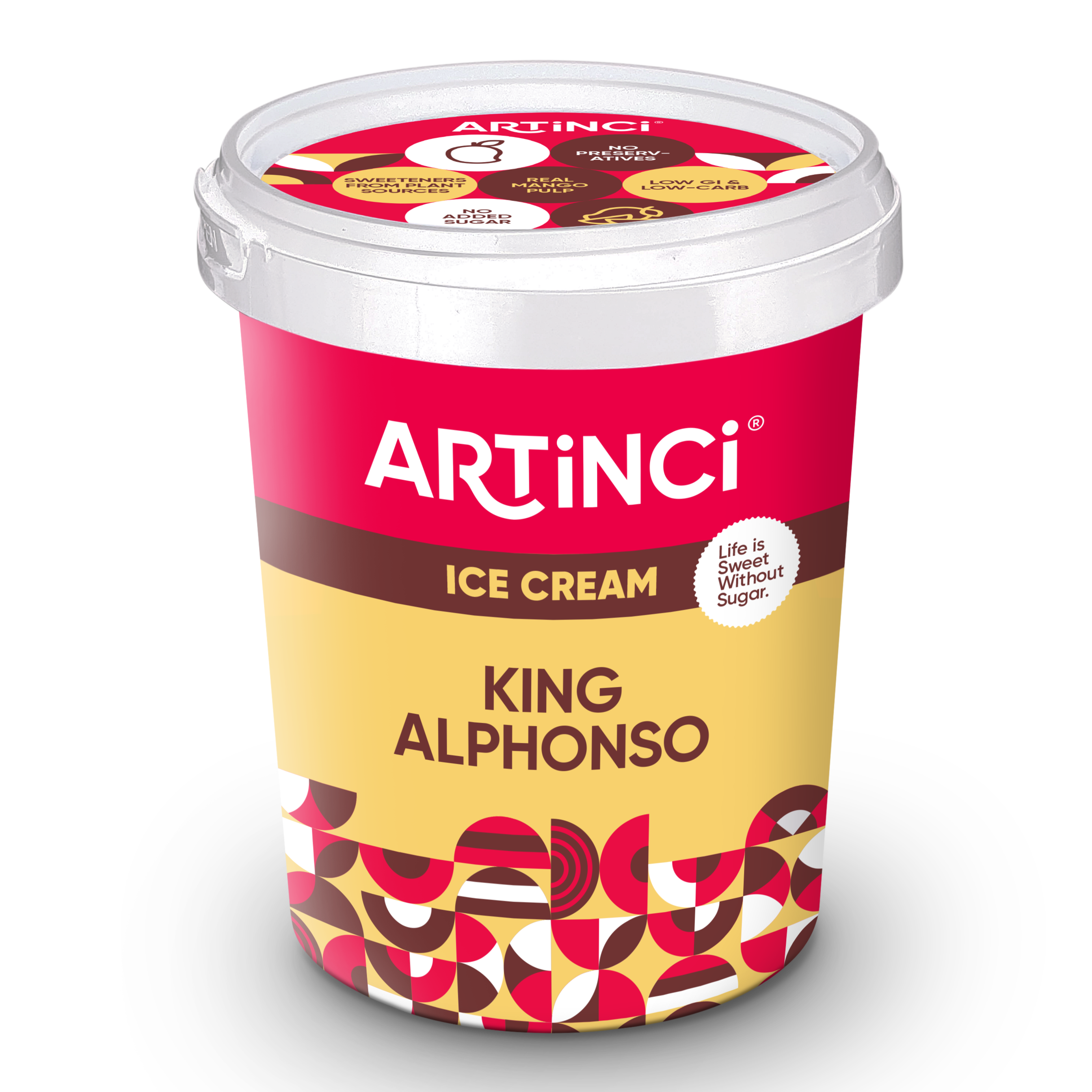 Alphonso Mango Ice Cream - Sugar Free, Diabetic Friendly