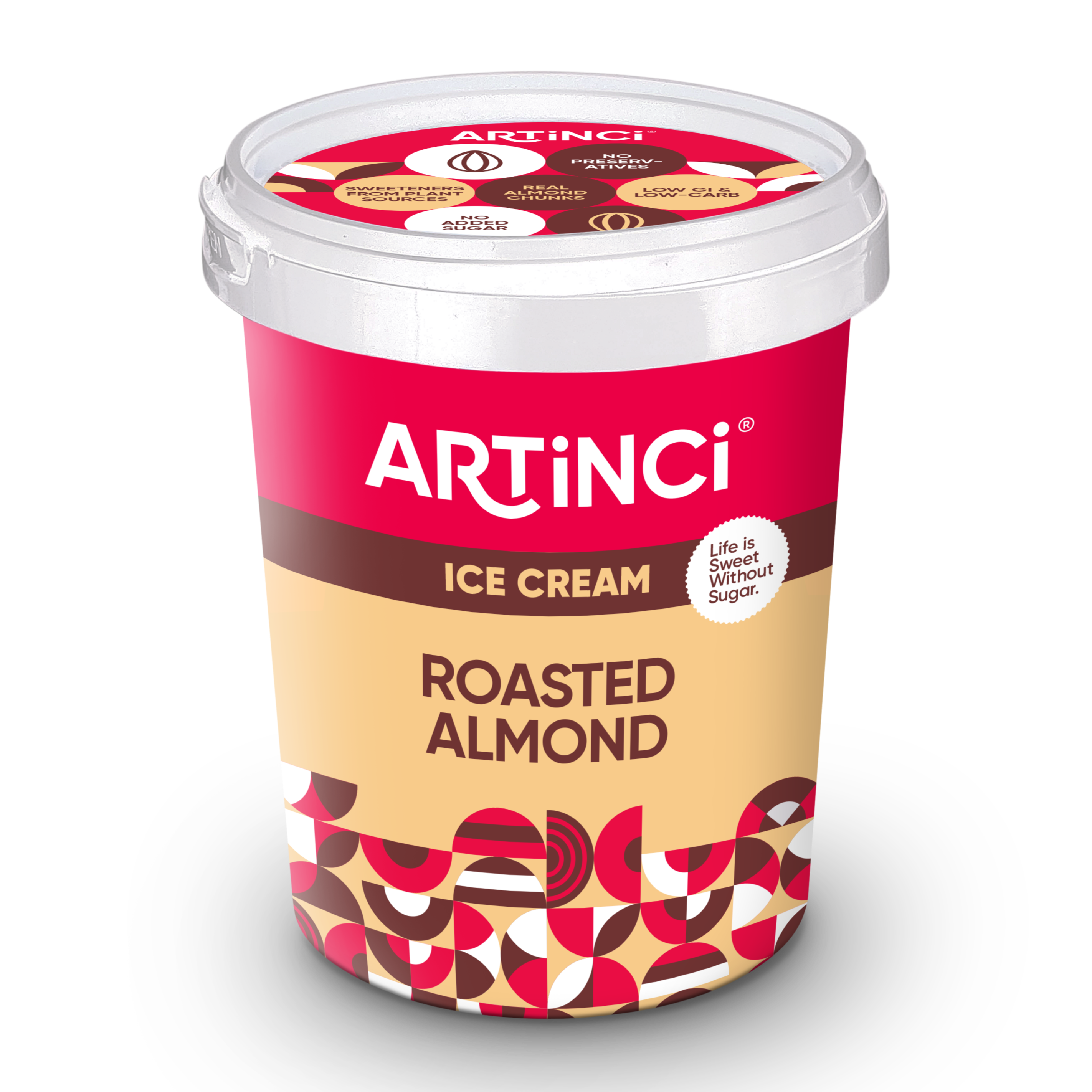 Roasted Almond Sugar Free Ice Cream