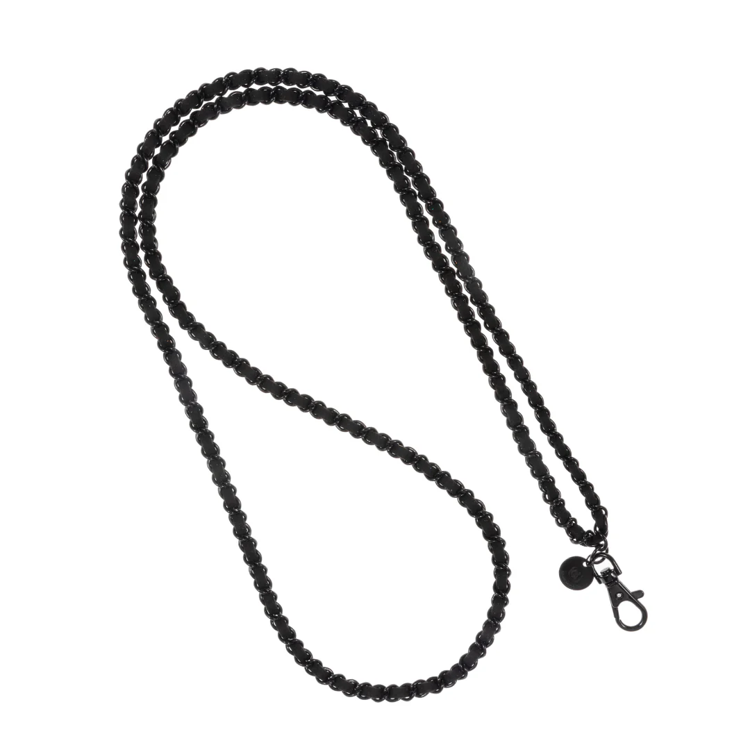 Black on Black Crossbody Phone Chain