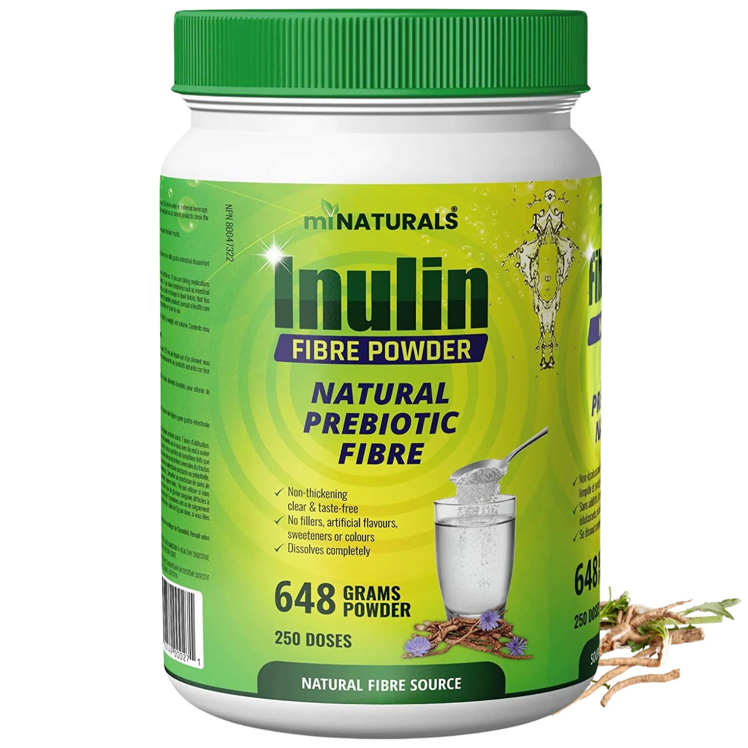 Inulin Fiber Powder - 648 grams