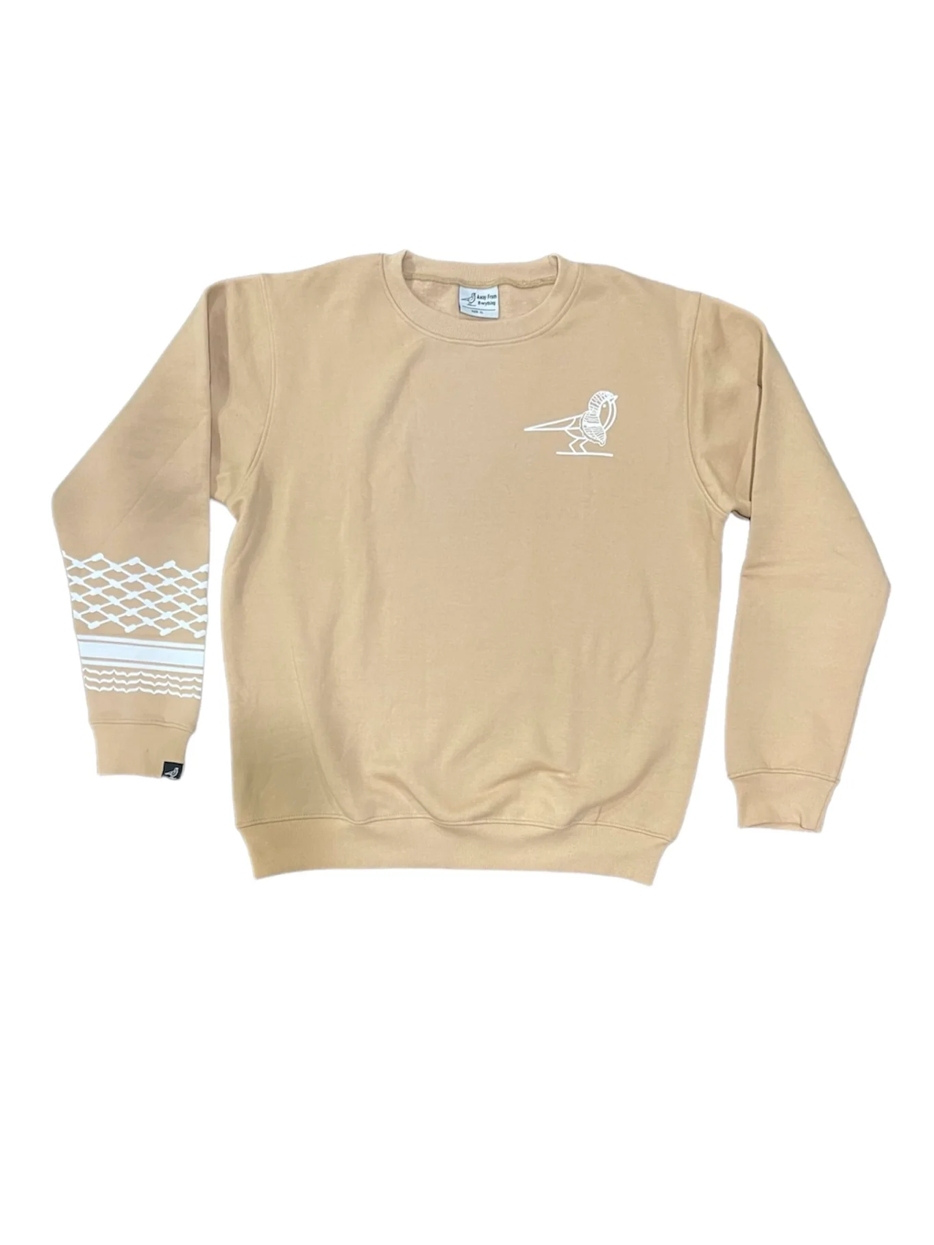 Keffiyeh Sweatshirt - Sand