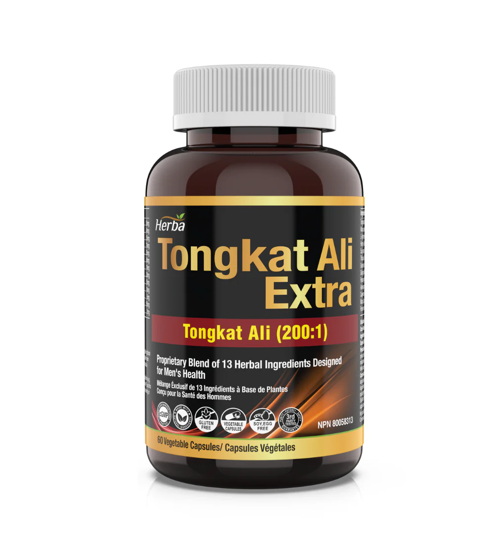 Herba Tongkat Ali Capsules 200:1 – 60 Vegetable Capsules | 10,000mg Raw Tongkat Ali Equivalent