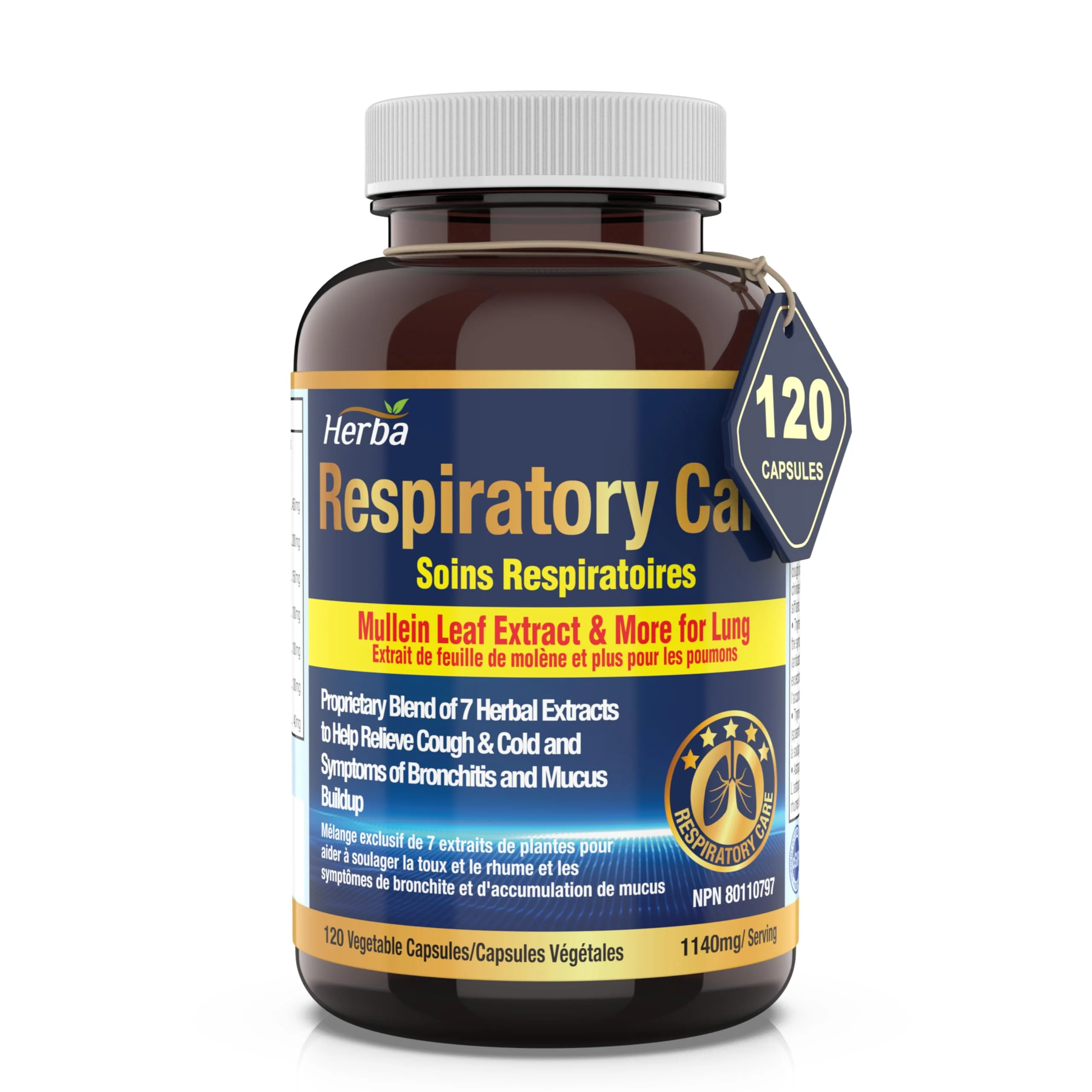 Herba Respiratory Care - 120 Capsules