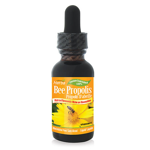 Herba Natural Bee Propolis Liquid, Alcohol-Free, 30mL