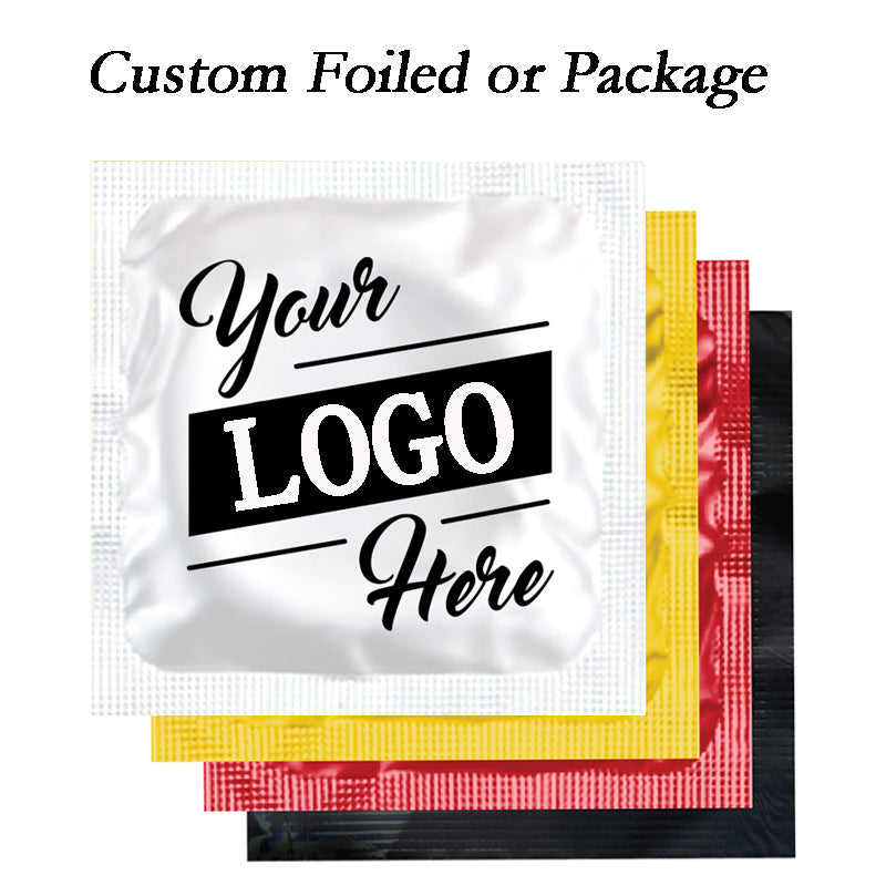 Custom Condoms with Funny Text or Colorful Designs-Promotion