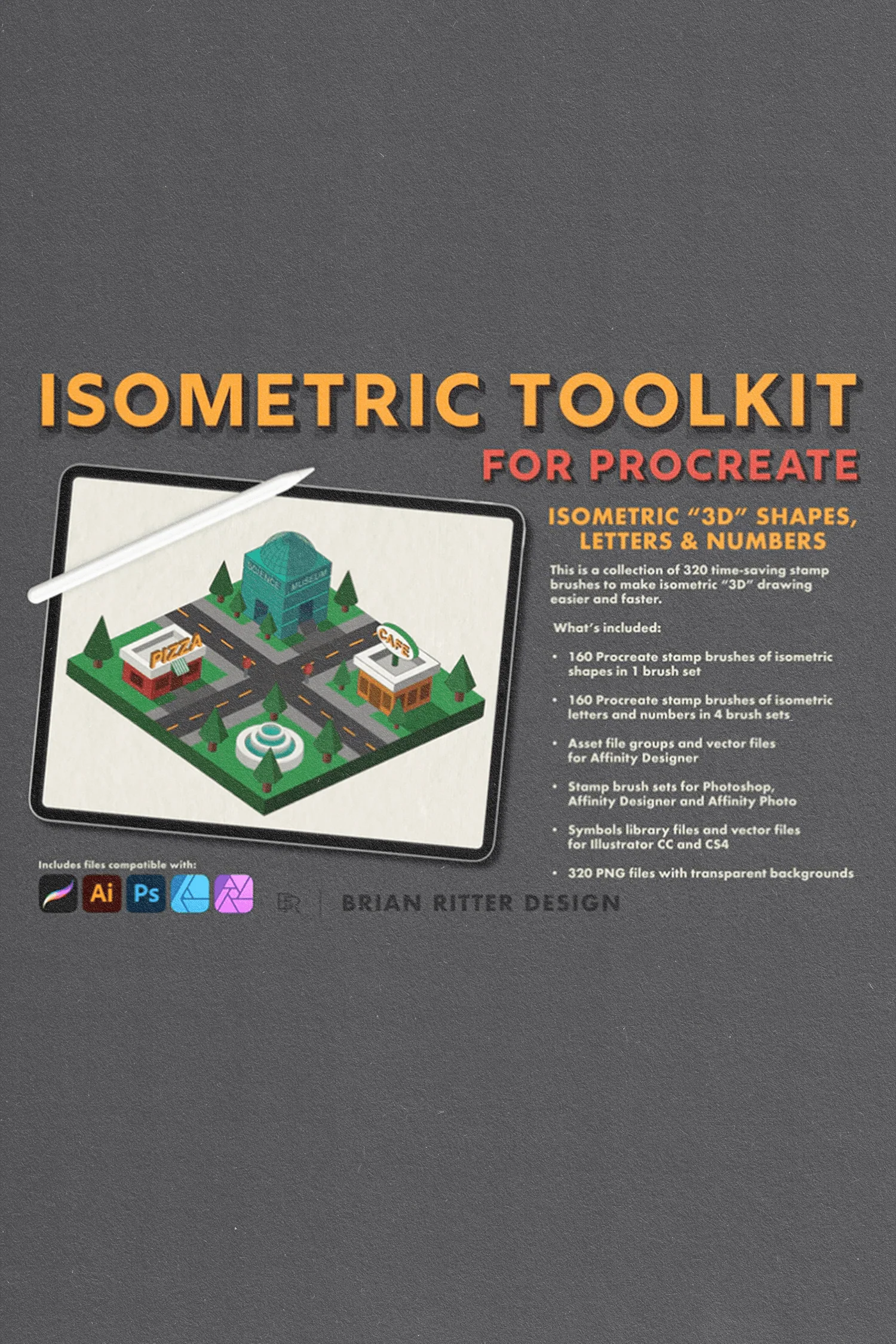 Isometric Toolkit by Brian Ritter Design