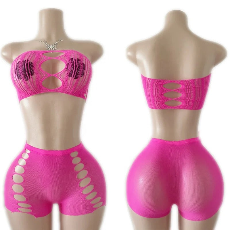 Hot Pink 2 Pc