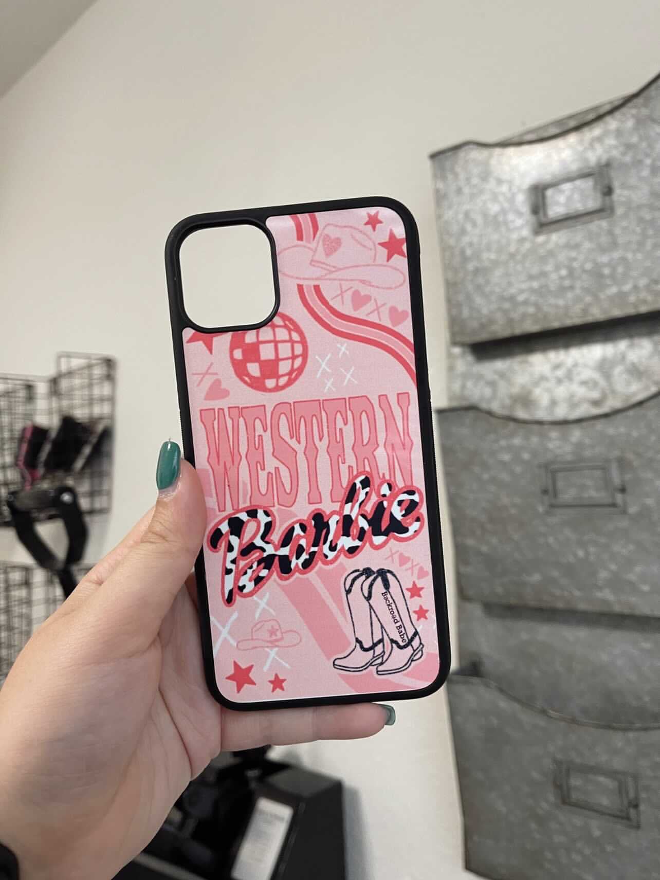 Western Barbie Phone Case