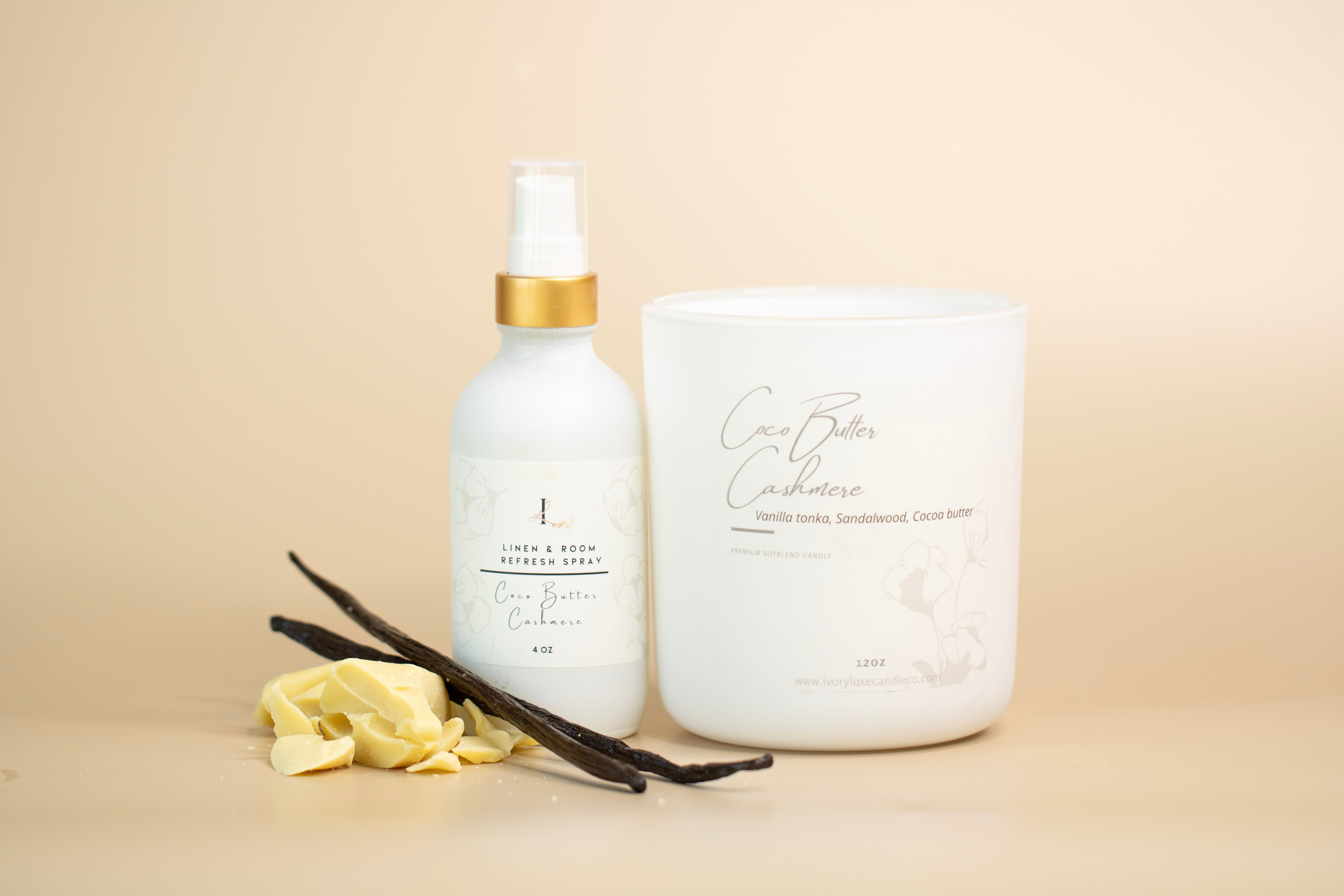 Coco Butter Cashmere (BEST SELLER) | Premium Soy Blend Candle