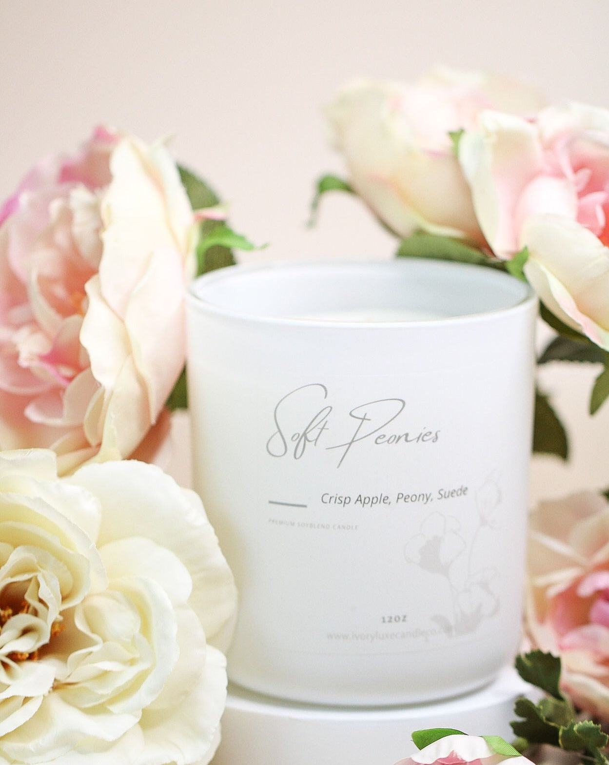 Soft Peonies | Premium Soy Blend Candle