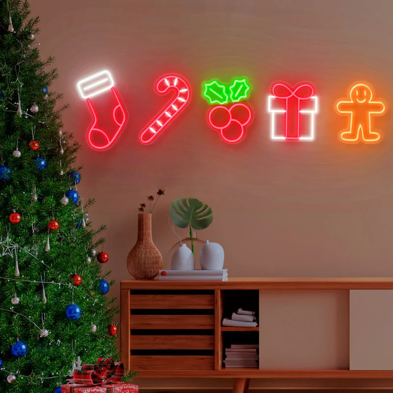 SELICOR Christmas Neon Lights Decor