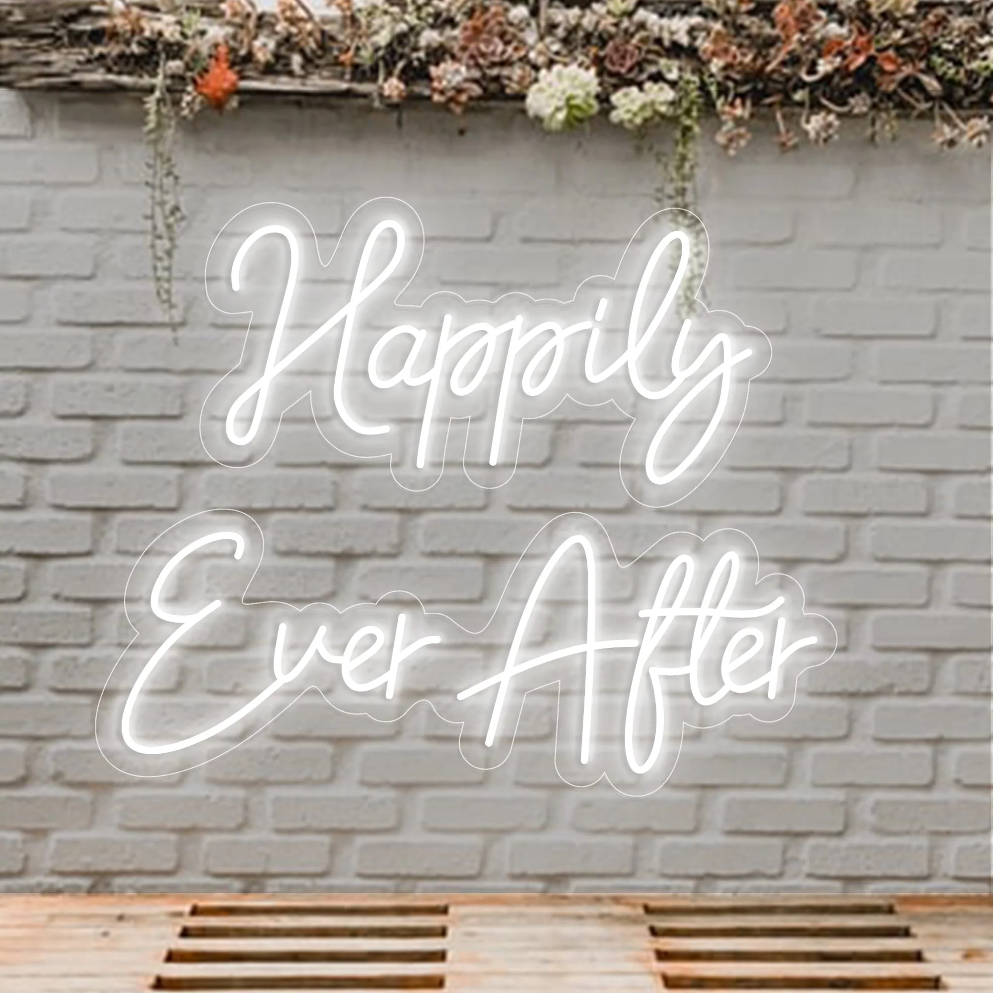 SELICOR Happily Ever After  Custom Wedding Sign