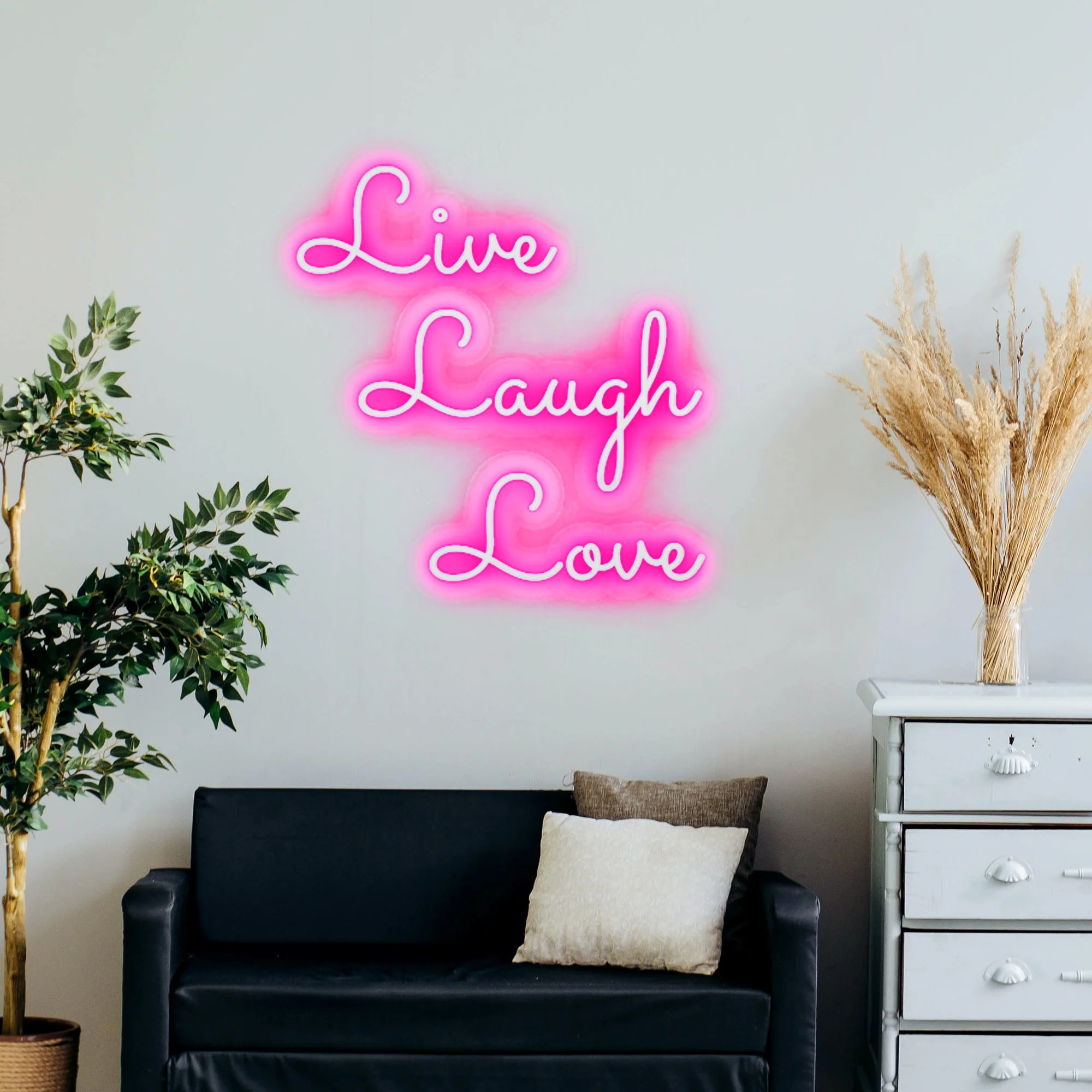 SELICOR Live Laugh Love Neon Sign