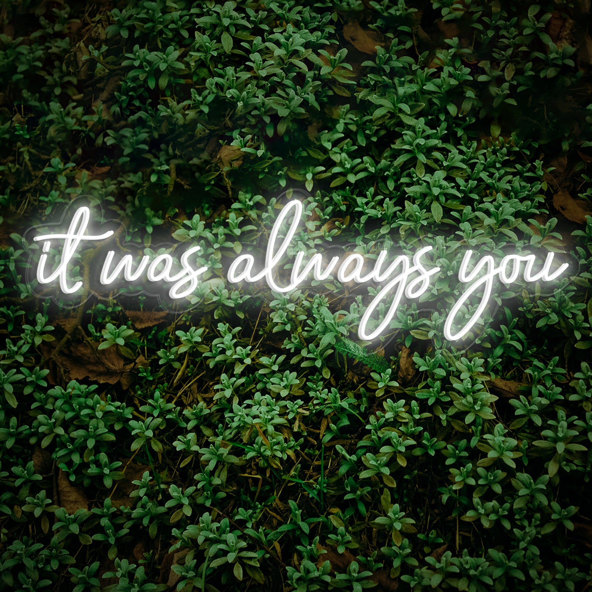 SELICOR It Was Always You Wedding Neon Sign