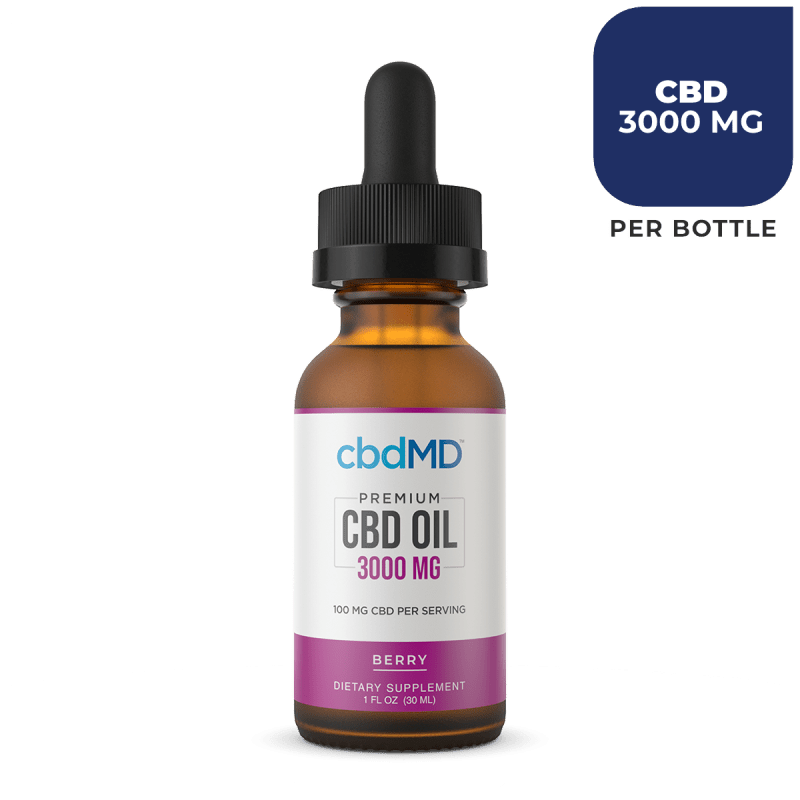cbdMD 3000mg Berry Tincture