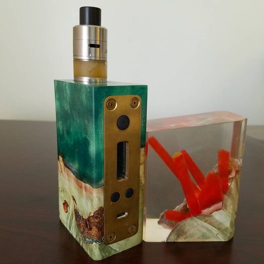 Rare Earth Mods Stab Wood DNA 200 Mod