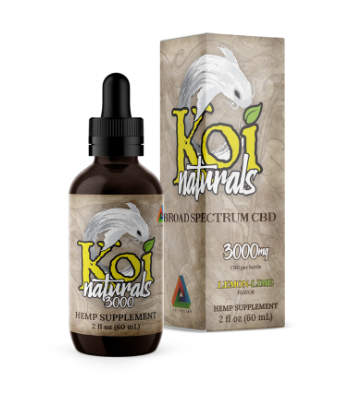 Koi Tincture 3000mg - Lemon Lime