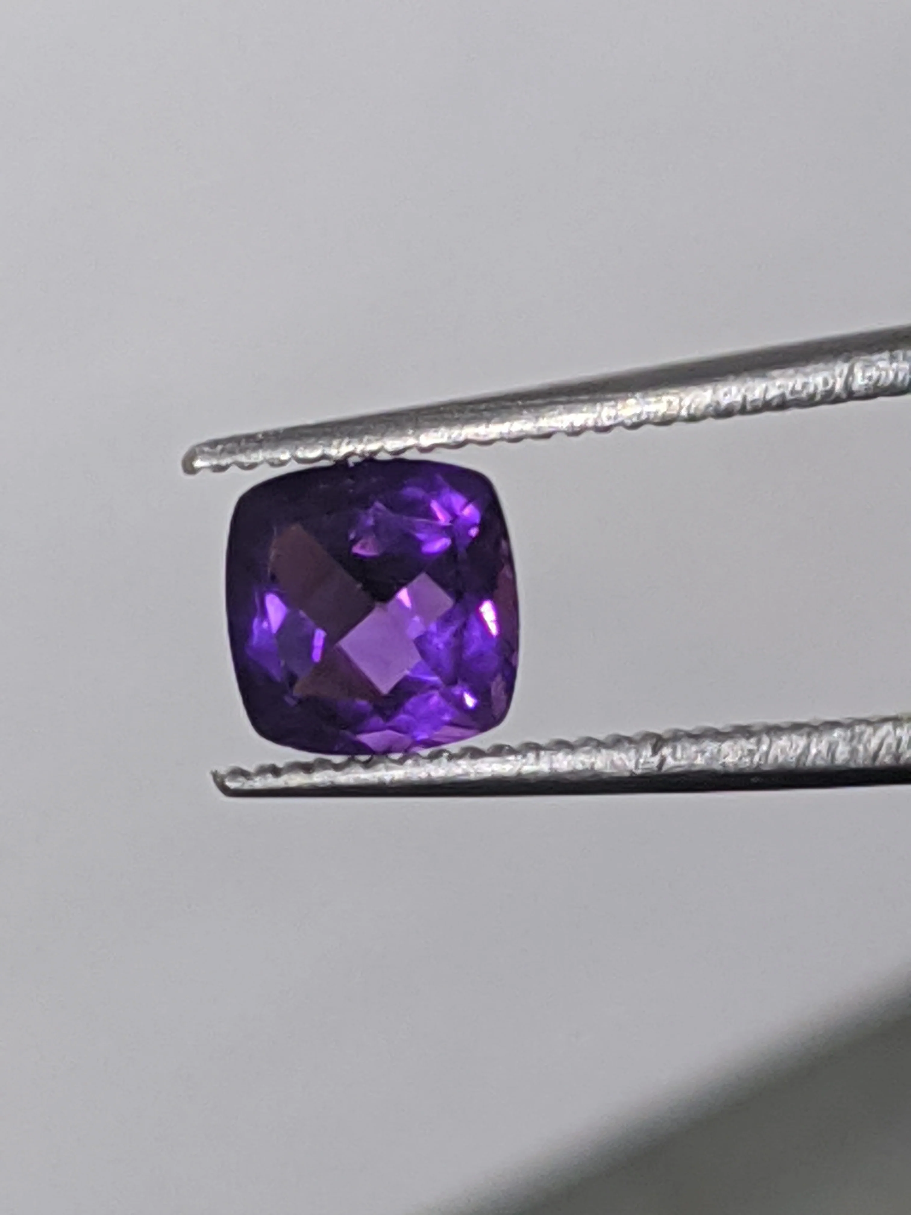 Amethyst 6x6mm Cushion Cut 10 Pieces