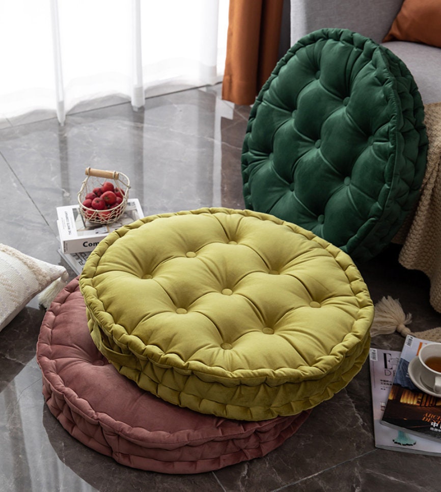 Velvet cushion-sofa cushion-round cushion