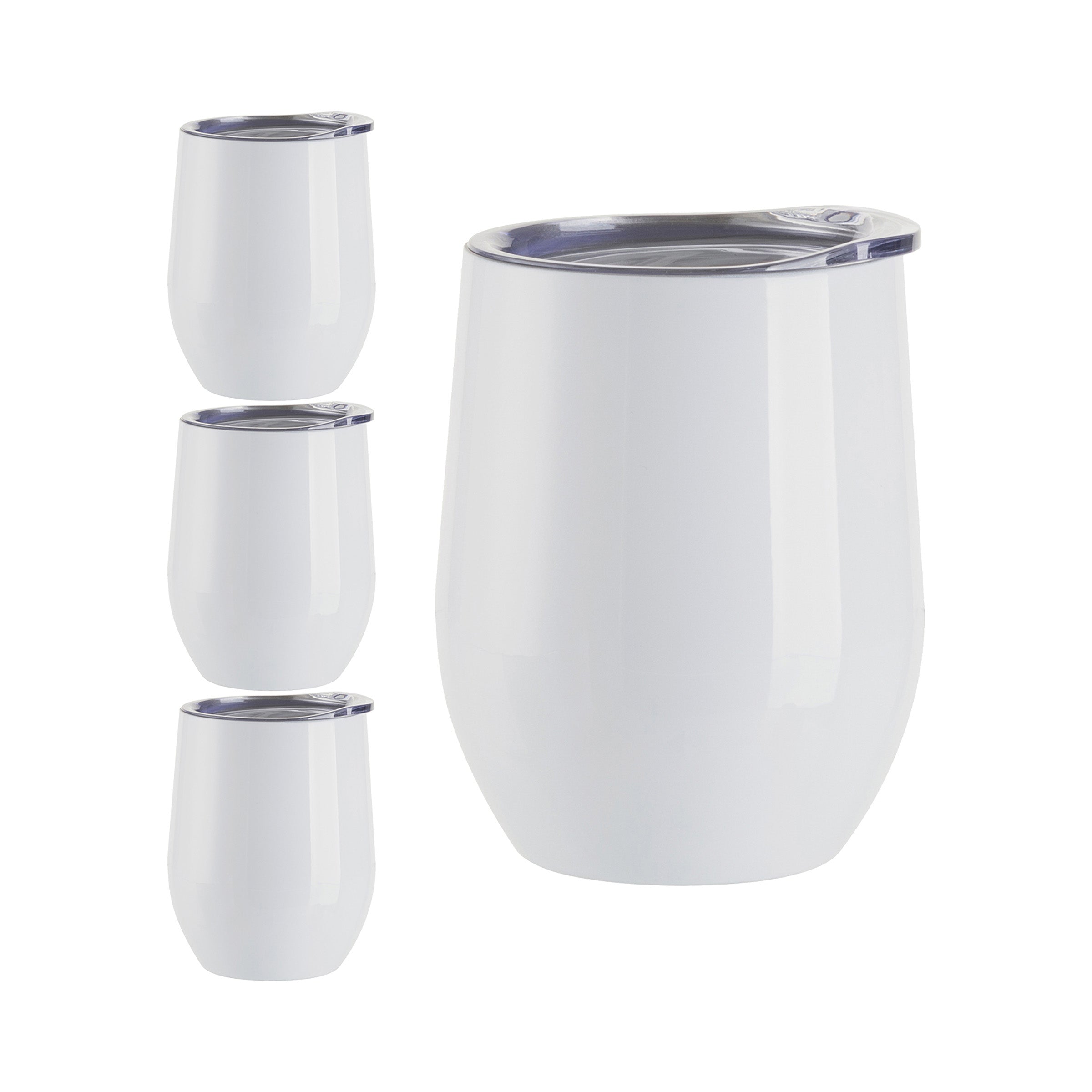 Stainless Steel Sublimation Wine Tumbler - 6 Pack