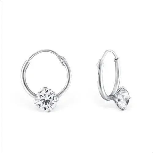 Schitterende Zilveren Zirkonia Oorknopjes - Aramat Jewels®