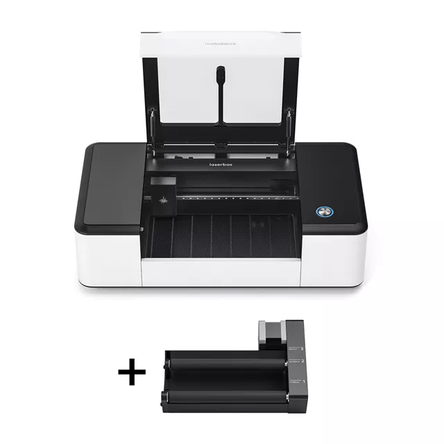 [Discontinued] Laserbox Rotary 40W (CO2 Laser Cutter and Engraver)