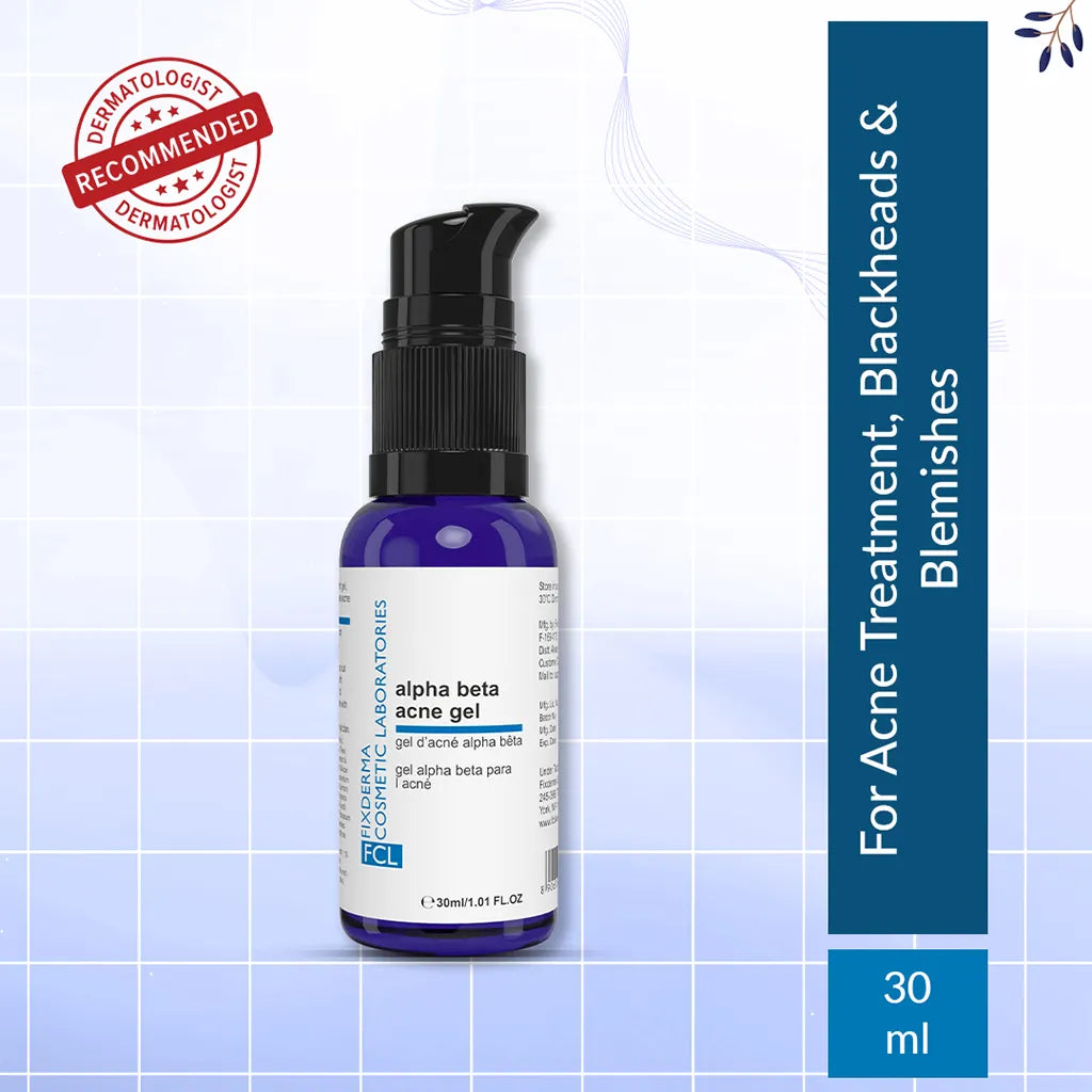 2% Salicylic Acid + 6% Glycolic Acid FCL Alpha Beta Acne Gel