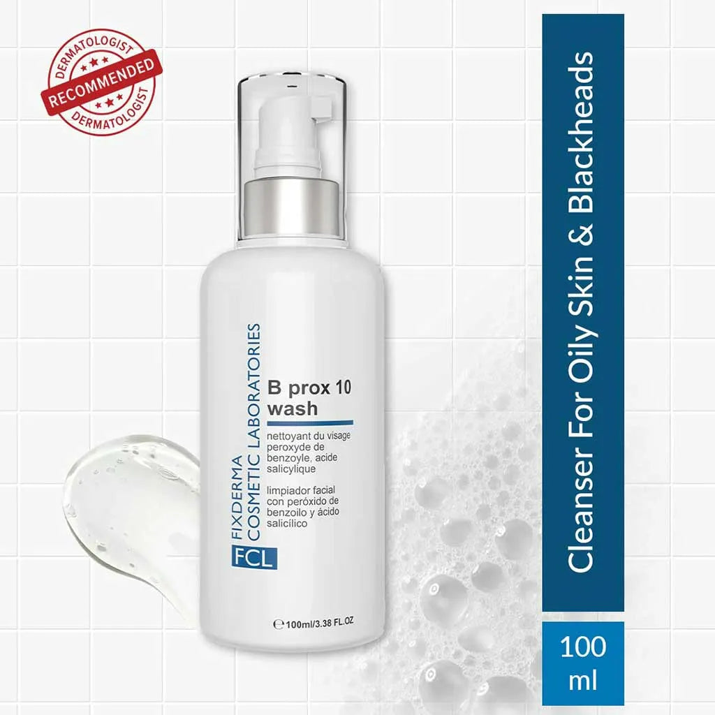 2% Salicylic Acid & 2% Benzoyl Peroxide Acne Face Wash, FCL B Prox 10 Wash