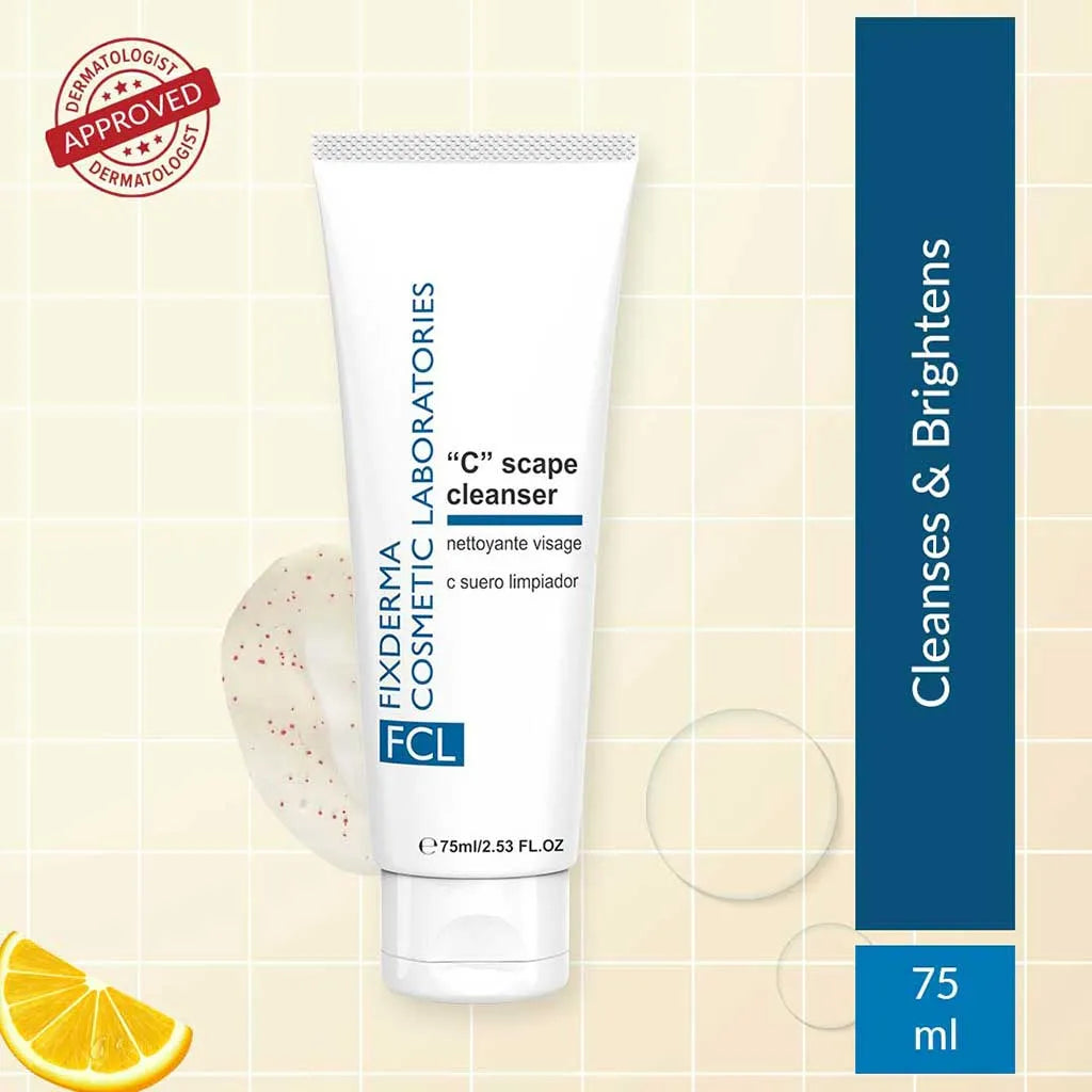 2% Vitamin C Face Wash, 0.5% Vanilla Extract, FCL C Scape Cleanser
