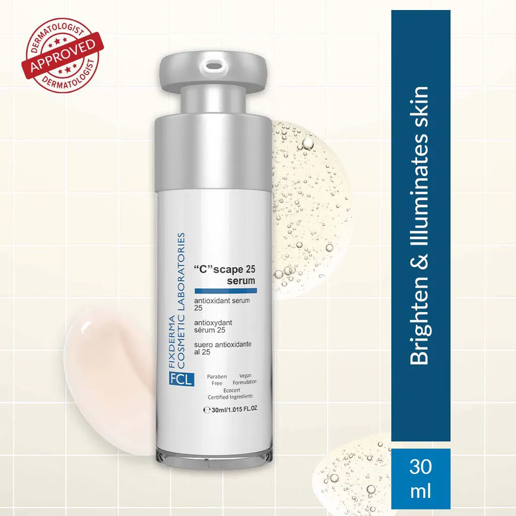 25% Vitamin C + 0.5% Hyaluronic Acid Face Serum FCL C Scape 25 Serum