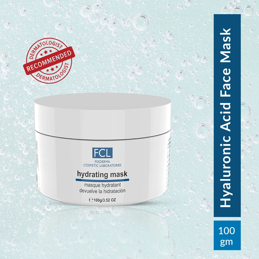 0.5% Hyaluronic Acid For Dry And Dehydrated Skin FCL Hydrating Face Mask