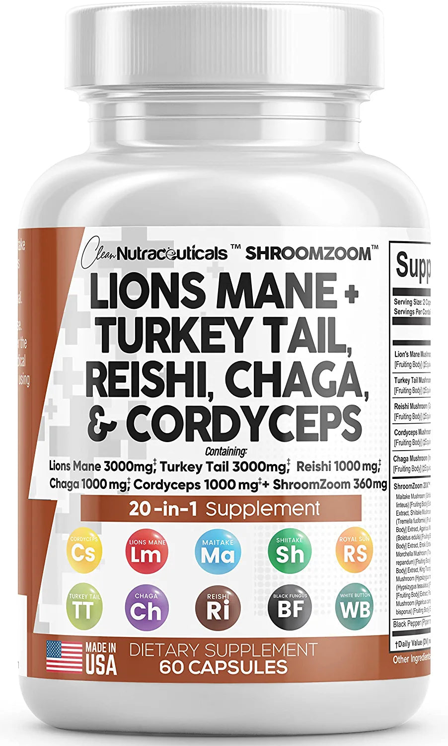 Shroomzoom™ Mushroom Supplement