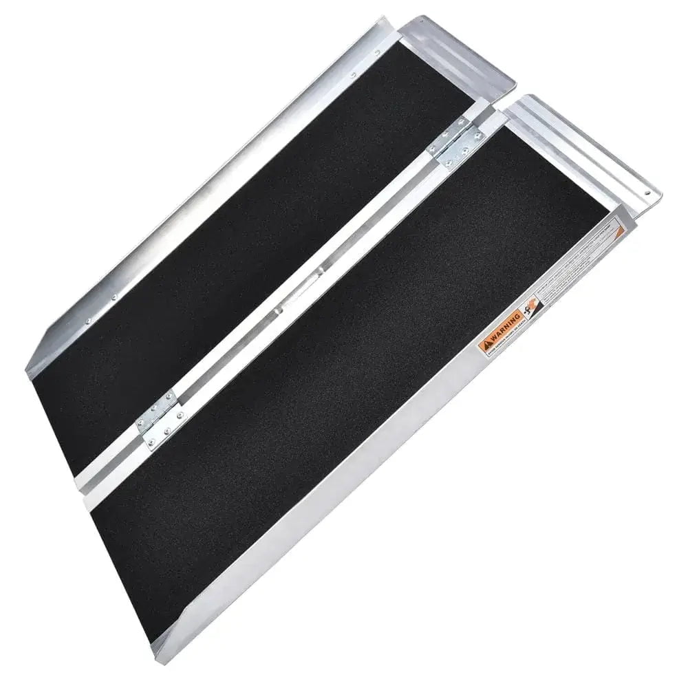 3-5 FT Non Skid Aluminum Portable Wheelchair Ramp