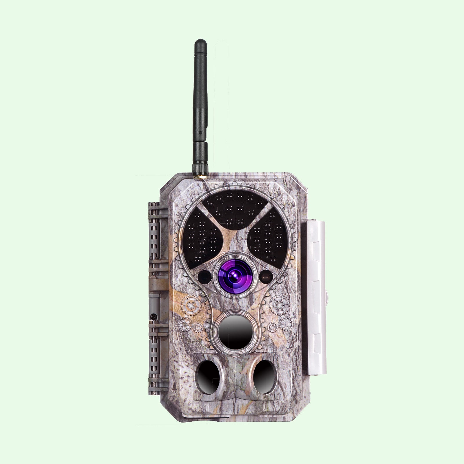 Wireless Bluetooth Wildlife Trail Camera with Night Vision Motion Activated 32MP 1296P Waterproof Stealth Camouflage for Hunting, Home Security  | A350W