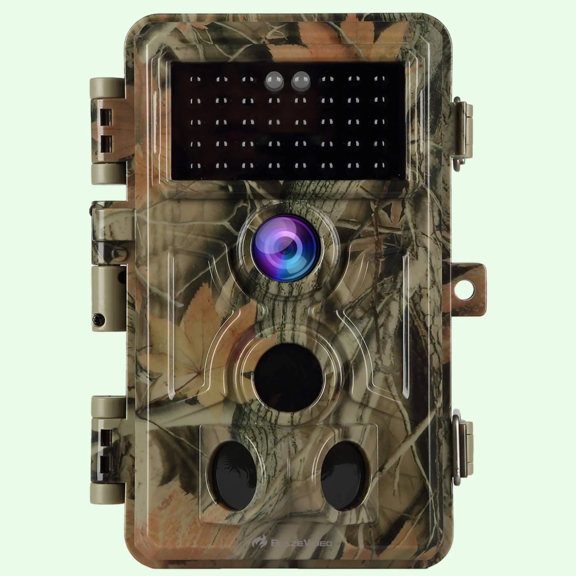 Wildlife Trail Camera with No Glow Night Vision 0.1S Trigger Motion Activated 32MP 1296P IP66 Waterproof for Hunting & home security  | A262