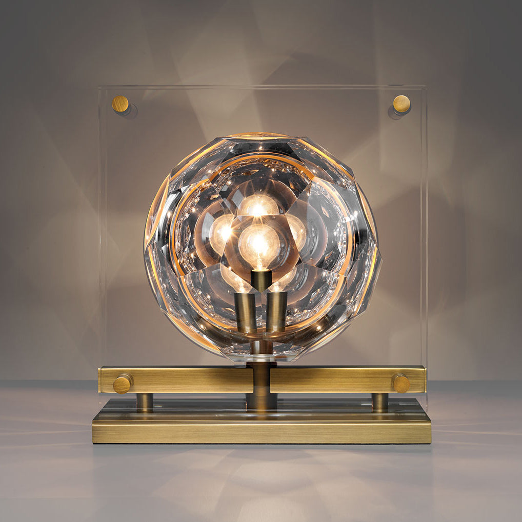 Modern Crystal Beside Table Lamp