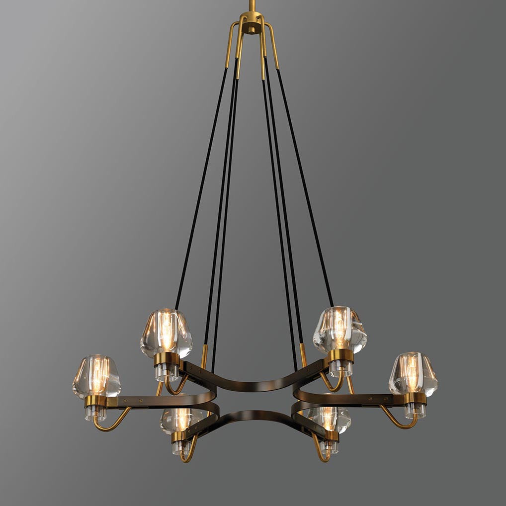 Letitia Crystal Chandelier （6 Light）