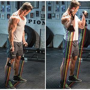 11 Piece Adjustable Resistance Band Set