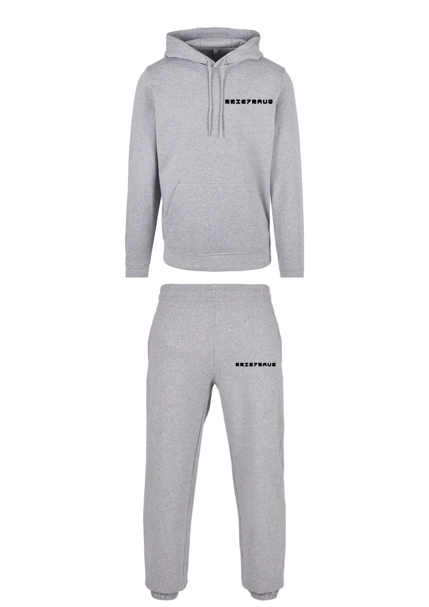 RRIE7RAUQ LOGO GRANITE BASIC TRACKSUIT