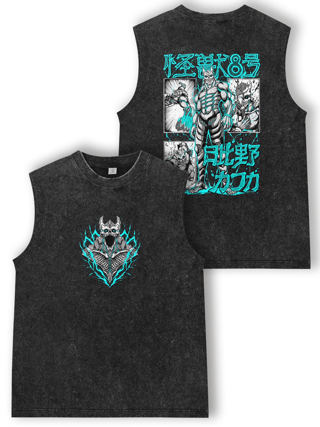 Kaiju No 8 Vintage Pump Cover Tank Top