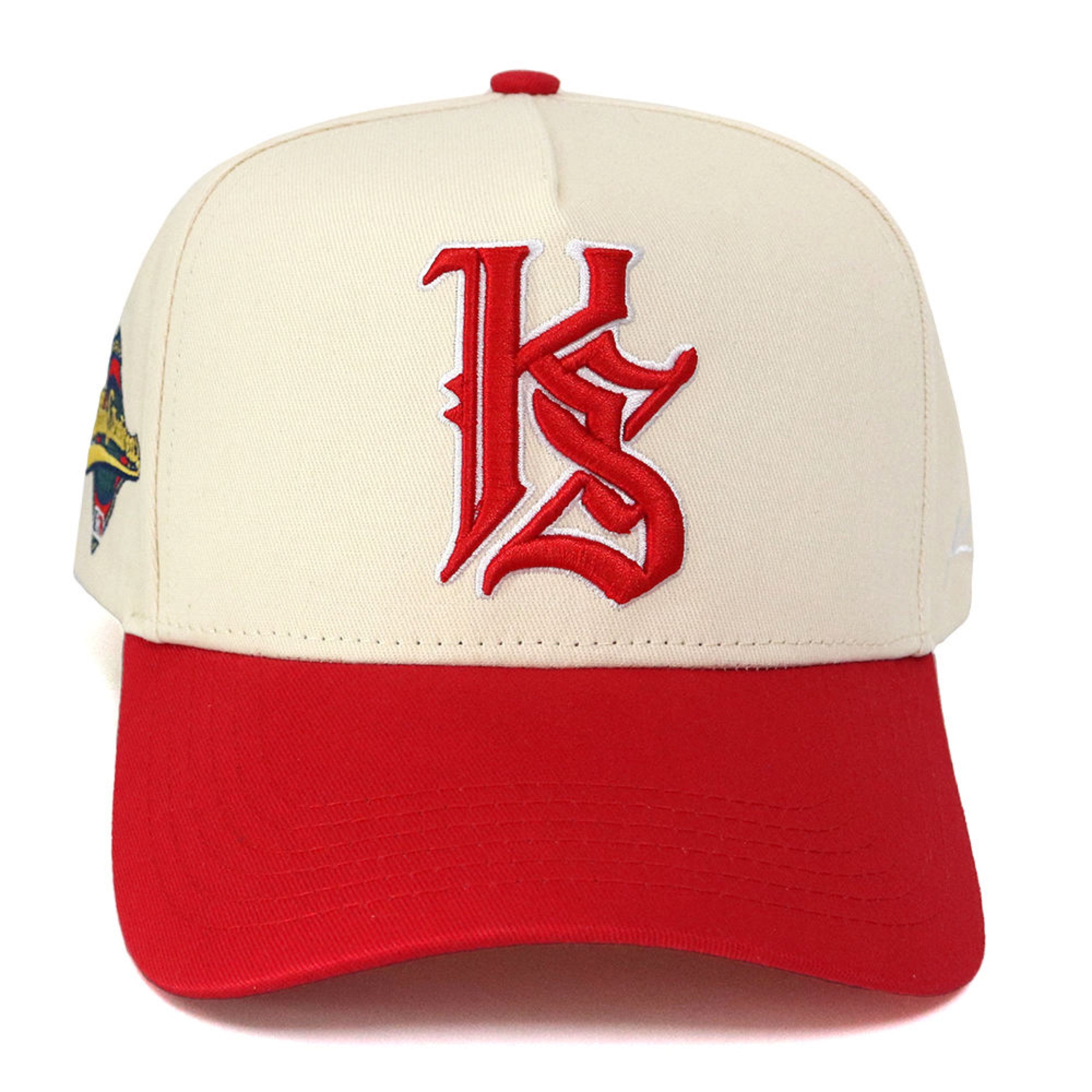 KhaosFrame Snapback Natural/Red 1.0