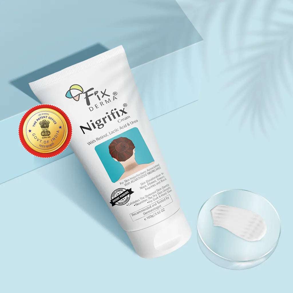 10% Lactic Acid + 0.1% Retinol - Nigrifix Cream- Reduces Dark Elbows, Knees, Underarms, & Neck