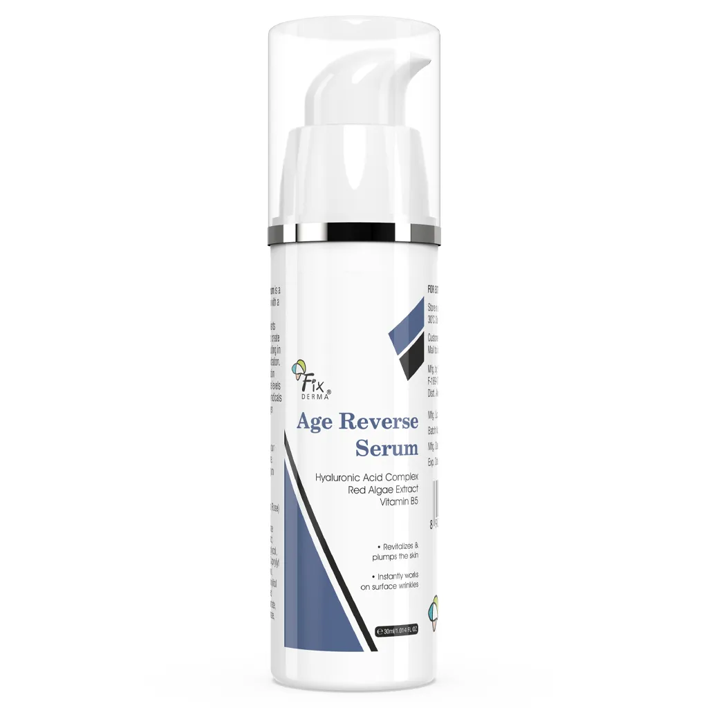 5% Hyaluronic acid, Age Reverse Serum for Skin Aging - Serum for dry and dehydrated skin