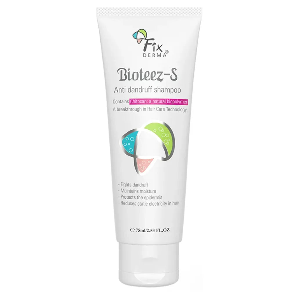 1% Salicylic Acid, 2% Zinc Pyrithione, 2% Chitosan, Bioteez-S -Anti Dandruff Shampoo