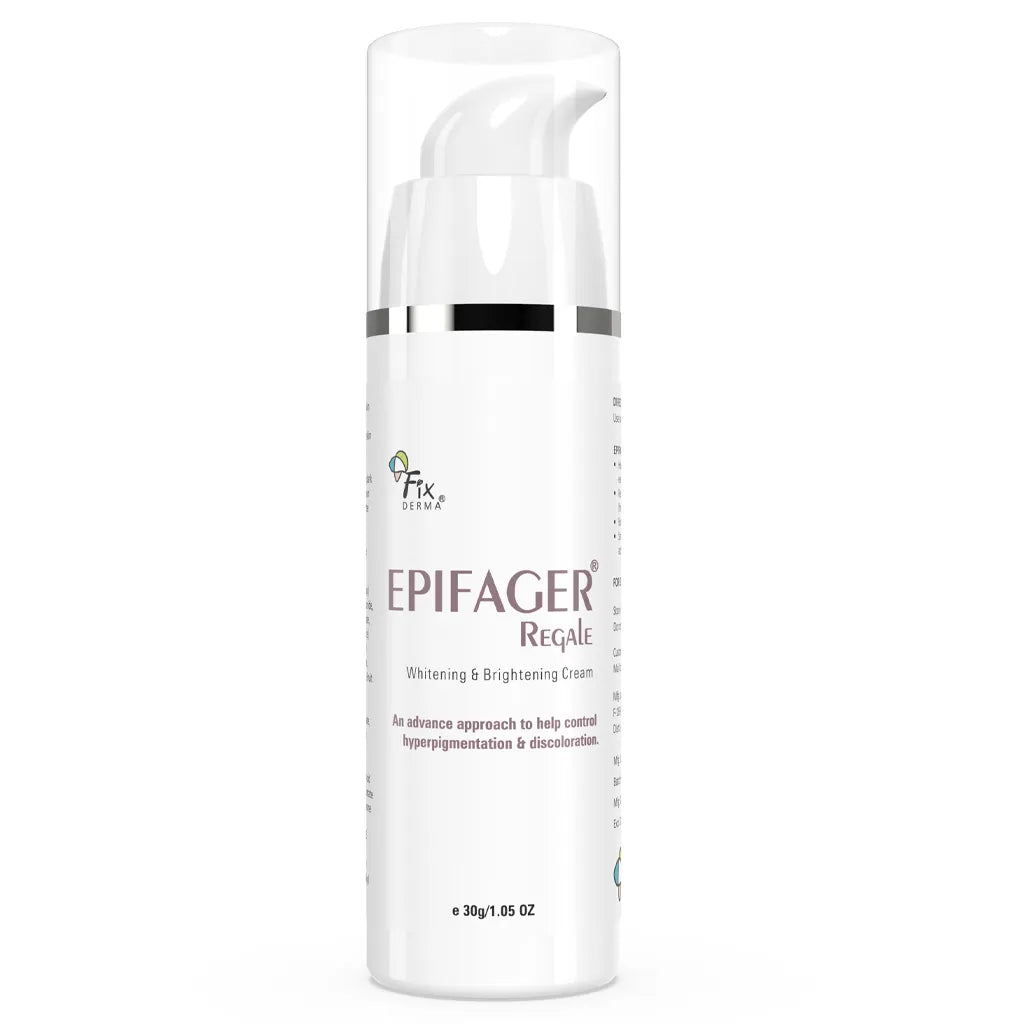 2% Bellis flower extract, 1.5% Gatuline White, 1% Emblica, 0.5% SulforaWhite, 1% Nanowhite - Epifager Regale - Hyper Pigmentation & Melasma Treatment