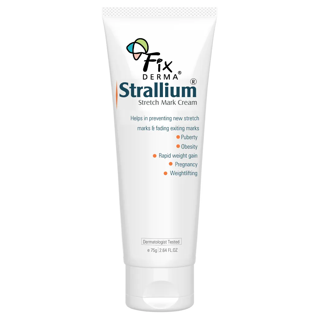10% Aloe Vera, 2% Vitamin B3, 10% Allium Cepa, Strallium Stretch Marks Cream
