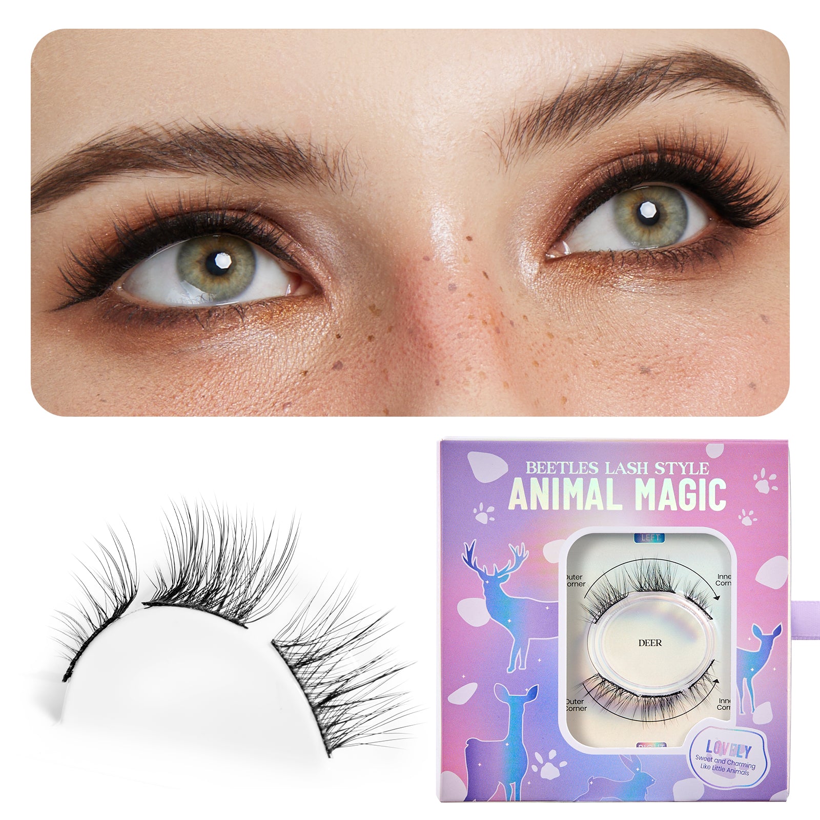 False Eyelash| Animal Magic 1 Pair