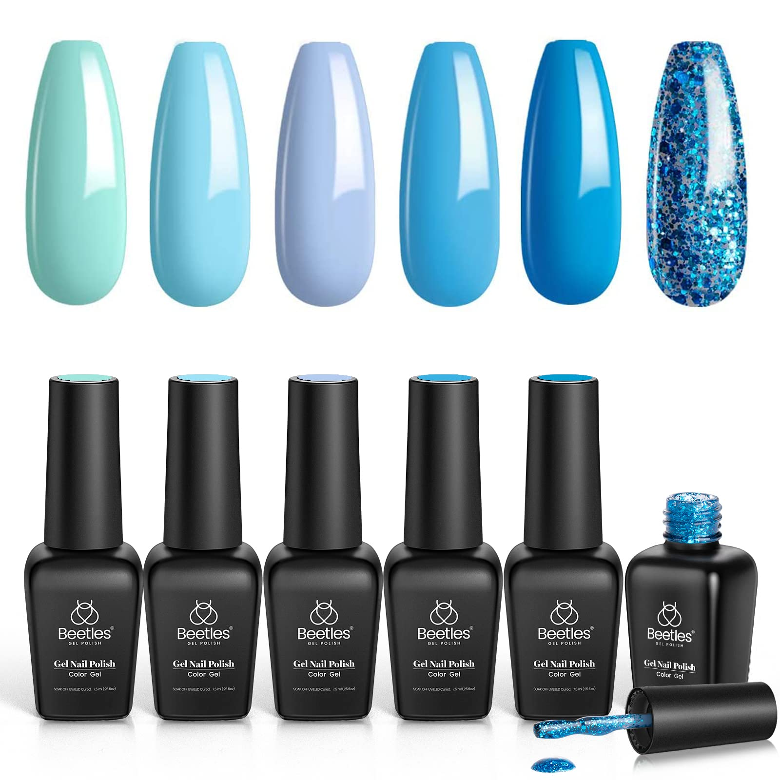 Splish Splash | 6 Colors Gel Polish Set