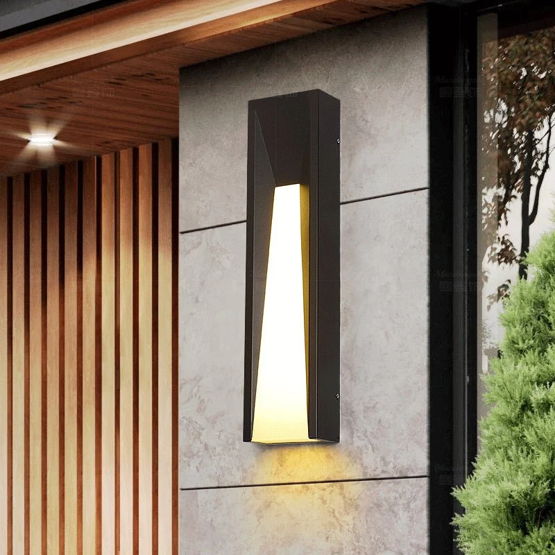 MIRODEMI® Modern Outdoor LED Waterproof Wall Lamp for Courtyard, Balcony